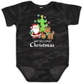 thumbnail image 3 of Inktastic My 2nd Christmas with Santa Reindeer and Tree Boys or Girls Baby Bodysuit, 3 of 5