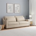 thumbnail image 3 of Hillsdale Furniture York Upholstered Sofa in Sand Brown Fabric, 3 of 14