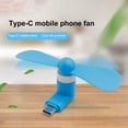 thumbnail image 4 of Phone Fan,Mini Usb Cooling Hand Fans Portable Cell Phone Fan Small Personal Travel Pocket Fans Summer Gadgets Black, 4 of 4