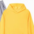 thumbnail image 4 of Gibobby Toddler Kids Boy Clothes Crewneck Boy Fall Winter Outfits 6 18 Months 2T 3T 4T 5T 6T 7T Sweatshirt Long Sleeve Top Pants Clothes Set(3-4 Years,Yellow), 4 of 4