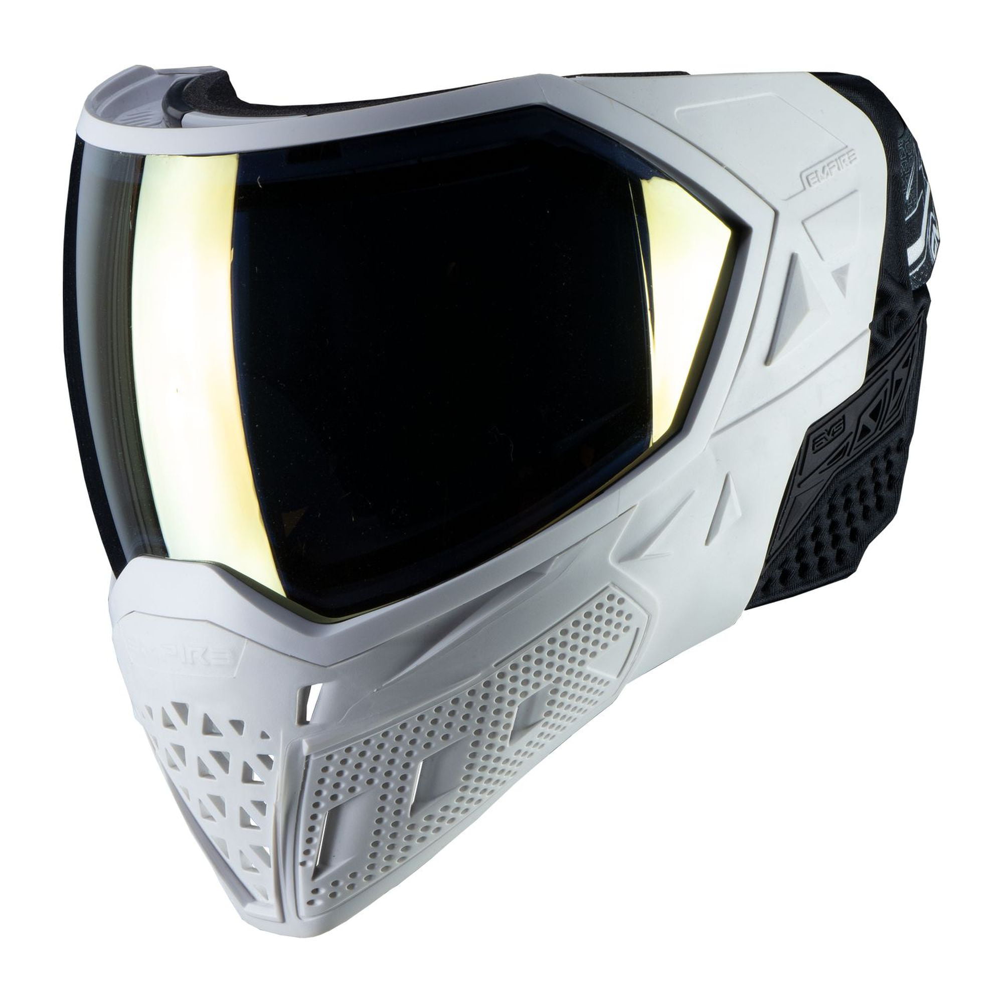 Máscara de Paintball térmica Empire EVS-vidrio negro blanco Ninja 