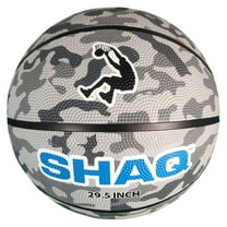 SHAQ 29.5" Basketball Official Size 7 for Outdoor Indoor Basket ball for Street Court Basketball Spalding Youth Basketball Equipment