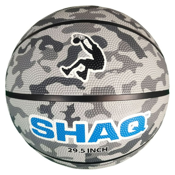 SHAQ 29.5" Basketball Official Size 7 for Outdoor Indoor Basket ball for Street Court Basketball Spalding Youth Basketball Equipment