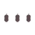 thumbnail image 3 of jesticaly Kitchen Scouring Pad Microfiber Cleaning Scrubber Bathroom Reusable Clean Sponge Hanging Absorbent Washing Scourer Gray 3Set, 3 of 6