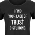 thumbnail image 3 of Instant Message - Lack Of Trust Disturbing - Women's Any Way Dress, 3 of 7