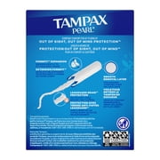 Tampax Pearl Tampons with LeakGuard Braid, Super Plus Absorbency, 18 Count