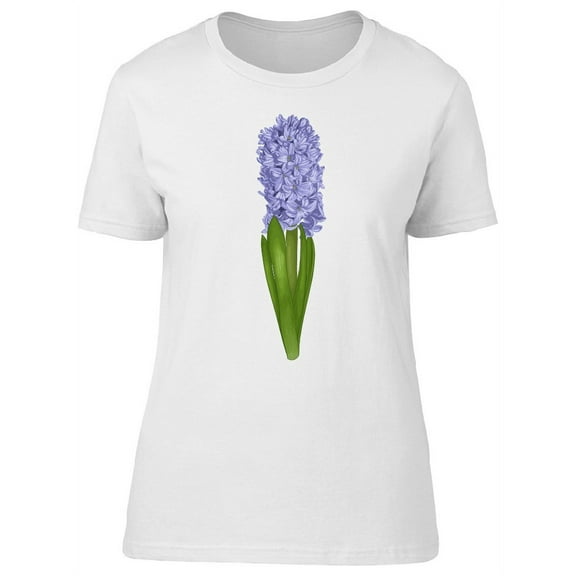 Beautiful Purple Hyacinth Flower Tee Women's -Image by Shutterstock