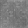 thumbnail image 1 of Ahgly Company Indoor Square Oriental Gray Industrial Area Rugs, 3' Square, 1 of 4