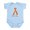 Sky Blue, variant on CafePress - Awareness Ribbon THINK ORANGE Infant Bodysuit - Baby Light Bodysuit, Size Newborn - 24 Months