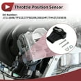 thumbnail image 2 of Sensores de posición del acelerador Unique Bargains No.17111606/TPS32/2TPS0209 para BUICK CENTURY 1993-1995 para BUICK ROADMASTER 1993 1 Pc, 2 of 7