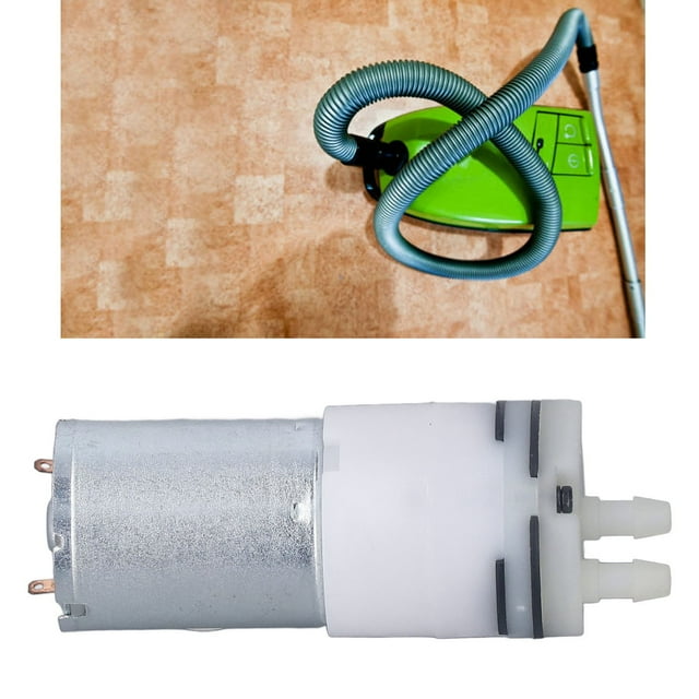 Micro Vacuum Pump, Micro DC Air Pump DC 12V Easy Installation Engineering Plastic Low Voltage For Air Conditioning Drainage Pump