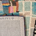 thumbnail image 6 of SAFAVIEH Aspen Algernon Abstract Geometric Wool Area Rug, Ivory/Black, 2' x 3', 6 of 8