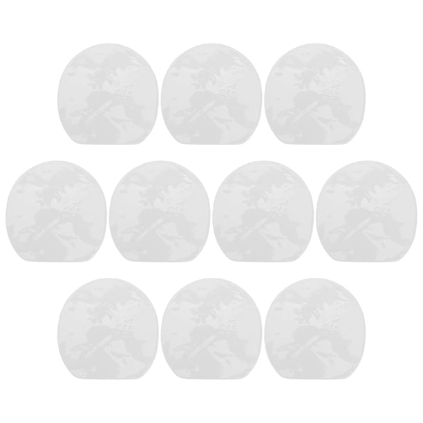 10 láminas protectoras transparentes para raquetas de tenis de mesa, láminas adhesivas, láminas protectoras para palas de ping pong, película protectora, accesorio para raquetas de tenis de mesa.