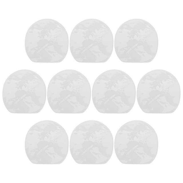 Miangastore 10pcs Transparent Protective Film Table Tennis Racket Sticky Adhesive Sheet Paddle Protection Sheet PingPong Paddle Protect Film Table Tennis Racket Accessory
