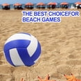 thumbnail image 4 of GLFILL No. 5 Volleyball Professionnel Compétition Volleyball Taille 5 pour Plage Extérieur Intérieur Machine à Coudre Ballon Extérieur Ballon de Plage B, 4 of 8