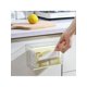 thumbnail image 1 of 1pc Wall-mounted Transparent Tissue Box Holder, Non-trace Stick-on Paper Napkin Case For Bathroom, Bedroom And Living Room, 1 of 5