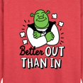 thumbnail image 2 of Shrek - Better Out Than In - Women's Lightweight French Terry Pullover, 2 of 5