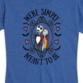 thumbnail image 3 of The Nightmare Before Christmas - We're Simply Meant To Be - Women's Short Sleeve Graphic T-Shirt, 3 of 5