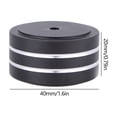 thumbnail image 2 of HIFI Altavoz Spikes Soporte Pies Almohadilla Aleación de Aluminio para Altavoces DAC Negro 4PCS, 2 of 5