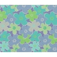 thumbnail image 2 of Soimoi Waterproof Outdoor Fabric By The Yard | Watercolor Print on Blue | 56" Wide | UV Resistant & Durable Taffeta Material for Cushions, Covers, Curtains, awning & DIY Projects, 2 of 7