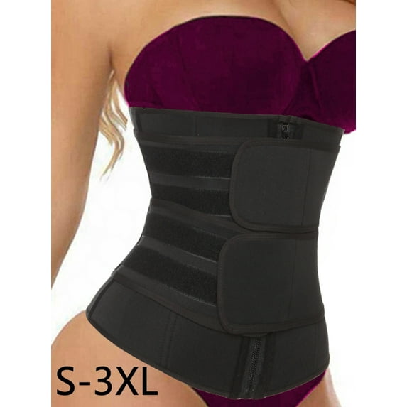 SHAPERIN Women's Neoprene Underbust Corset Waist Training Trainer Cincher Sport Girdle Trimmer Belt