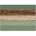 thumbnail image 2 of Farmhouse Turquoise Teal Wood Grain Area Rug Rustic Wooden Texture Washable Floor Carpet, Soft And Plush Mats For Living Room Bedroom-2, 2 of 7