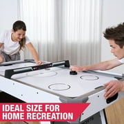 60 Air Hockey Table Set with Overhead Electronic Scorer, by MD Sports