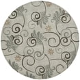 thumbnail image 4 of SAFAVIEH Soho Camillo Floral Wool Area Rug, Grey/Multi, 2' x 3', 4 of 10