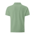 thumbnail image 2 of Golf Shirts for Men St. Patrick Day Printed Summer Casual Short Sleeve Button Turndown Collar Sports Blouses (XL, Green), 2 of 5