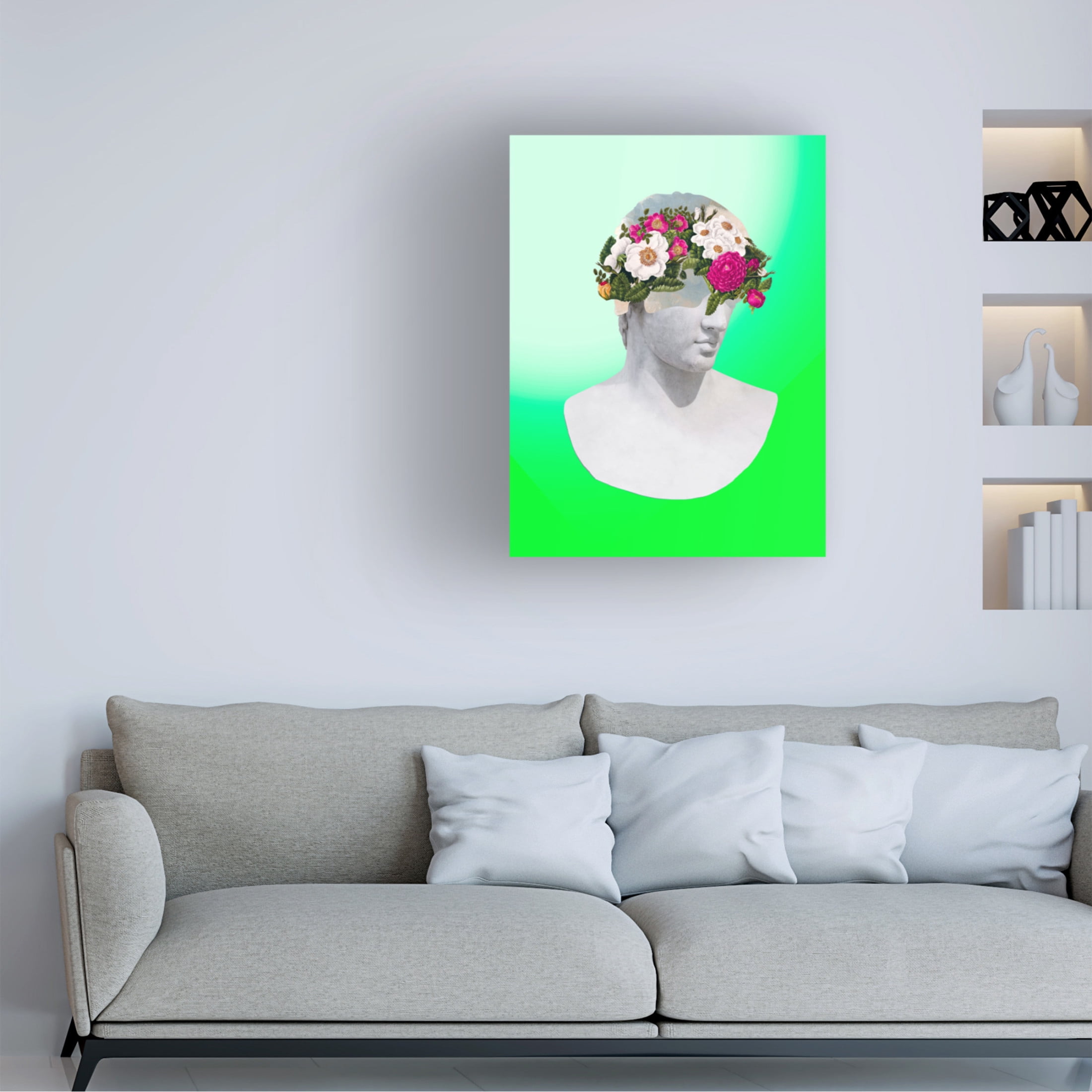 Trademark Fine Art Melissa Wang  Renaissance David I Canvas Wall Art