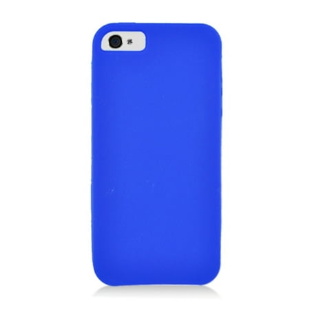 Crystal 5c Iphone Case iPhone 5S case, iPhone 5C case, by Insten Rubber Silicone Soft Skin Gel Case Cover For Apple iPhone 5/5C/5S ()