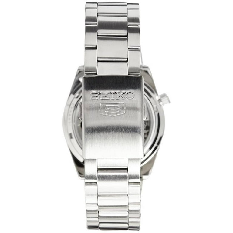 Seiko SNKE01 Men's Series 5 Black Dial Bracelet Automatic Watch