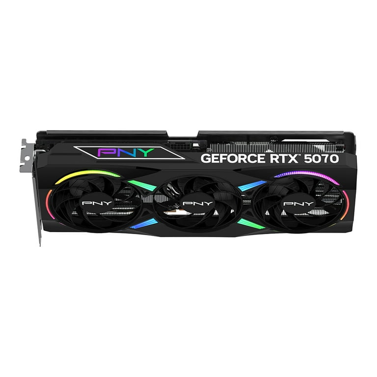 PNY GeForce RTX™ 5070 EPIC-X ARGB™ Overclocked Triple Fan GPU