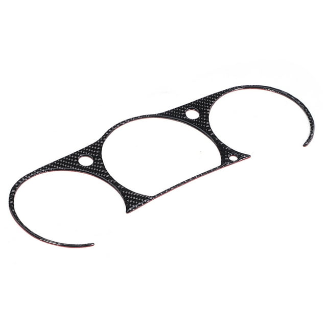 Housse de Panneau de Grappe d'Instruments Intérieur en Fibre de Carbone Compatible avec Nissan 350z 2006-2009