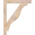 thumbnail image 3 of Ekena Millwork 3 1/2"W x 32"D x 40"H Funston Block Smooth Bracket, Douglas Fir, 3 of 4