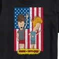 thumbnail image 3 of Beavis & Butthead - Americana - Men's Short Sleeve Graphic T-Shirt, 3 of 5