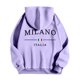 thumbnail image 4 of MHFRRA Sudadera con Capucha y Estampado de Letras para Uso Informal Jersey Elegante y Cómodo para Uso Diario Ideal para Actividades Al Aire Libre y Relajación Rojo, 4 of 5