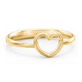 thumbnail image 1 of Bague Cœur Ouverte, 1 of 7