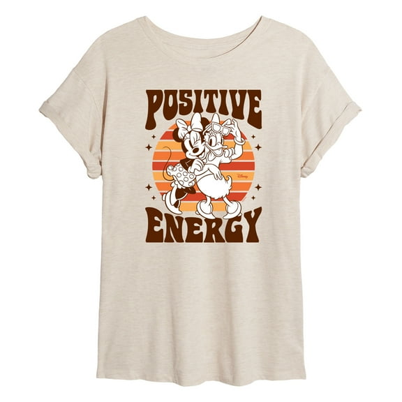 Disney - Positive Energy - Women's Oversized T-Shirt