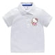 thumbnail image 3 of Hello Kitty nueva ropa para niños camisa polo de algodón de dibujos animados para bebé chica dulce lindo moda top chico guapo solapa uniforme camiseta, 3 of 5