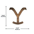 thumbnail image 3 of Yellowstone Dutton Ranch Logo Giant Peel & Stick Wall Decals, 3 of 6