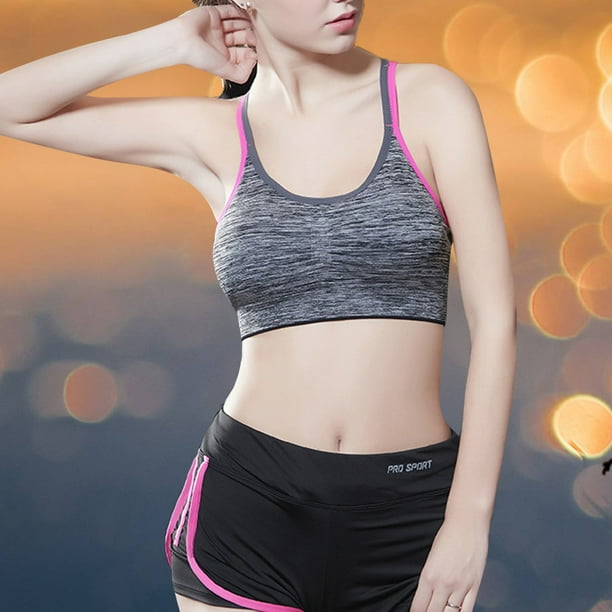 Custom Women′s Fitness Yoga Gym Bras Energy Seamless Sports Bra