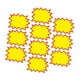thumbnail image 2 of 10 etiquetas de precio, etiquetas de descuento en blanco para supermercados Estilo H, 2 of 9