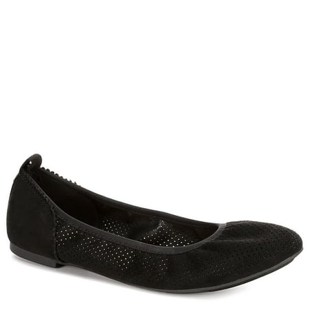 Sophie17 Womens Joy Slip On Ballet Flat Shoes, Black, US 9