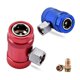 thumbnail image 1 of R134A R1234yf Refrigerant Quick Connector Air Conditioning Adapter Brass Adjustable Air Conditioning Fluorine R134A Quick Connector~7972, 1 of 1