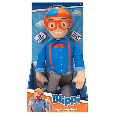 BLP0013 Bendable Plush Doll, 16? Tall Featuring SFX-Squeeze The Belly to Hear Classic catchphrases-Fun, Educational Toys for Babies, Toddlers, and Young Kids