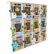 1 Kubbie White Display Case for Funko Pops, Wall Mount & Store Boxes, Cardboard