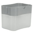 thumbnail image 2 of Press-Type Soap Dispenser with Sponge Holder, 2-in-1 Kitchen Organizer - Grey, 2 of 8