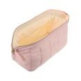 thumbnail image 4 of QIDITONG Fluffy Makeup Bag For Women Cute Pink Makeup Pouch Portable Travel Toiletry Bag Organizer Wash Bag For Cosmetics Storage, 4 of 5
