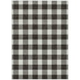 thumbnail image 2 of Addison Rugs Chantille Indoor/Outdoor Transitional Plaid Black Washable Rectangle Rug, 8' x 10', 2 of 6